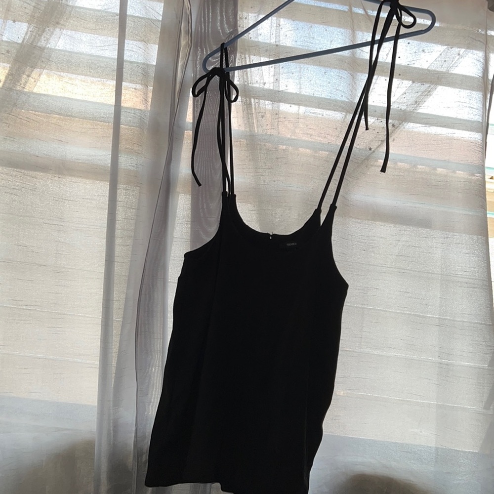 black mini dress